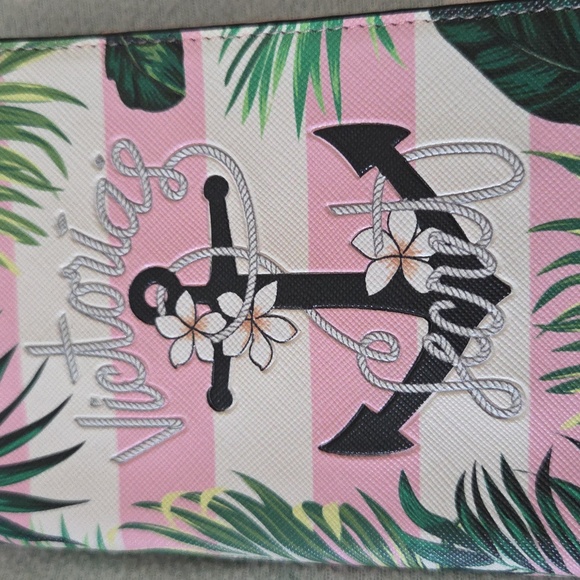 Victoria's Secret Pink and White Anchor Passport Wallet - Picture 7 of 7